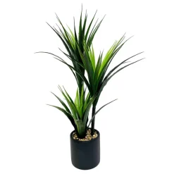 Outlet Palmier artificiel pot noir Fleur, Plante Artificielle