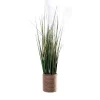 Discount Pampa artificielle pot corde Fleur, Plante Artificielle