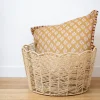 Panier bord feston Rangement Décoratif