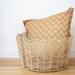 Panier bord feston Rangement Décoratif