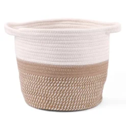 New Panier coton m Rangement Décoratif