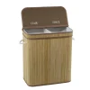 Sale Paniere a linge bambou 2 bacs Linge·Accessoire