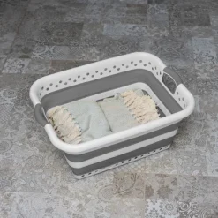 Discount Paniere a linge retractable 45l Linge·Accessoire