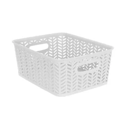 Sale Paniere de rangement chevron Rangement