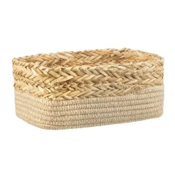 New Paniere de rangement osier Accessoire Salle De Bain