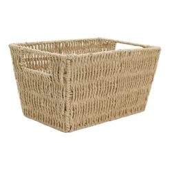 Hot Paniere tressee s naturel Rangement Décoratif