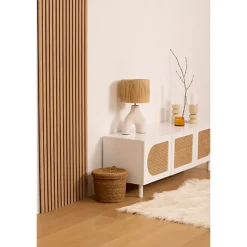 Panneau decoratif tasseaux bois Revetement Sol, Mur