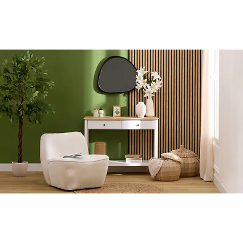 Panneau decoratif tasseaux bois Revetement Sol, Mur