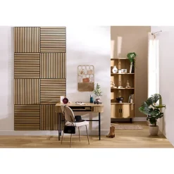 Hot Panneau decoratif 60x60x2.1cm Revetement Sol, Mur