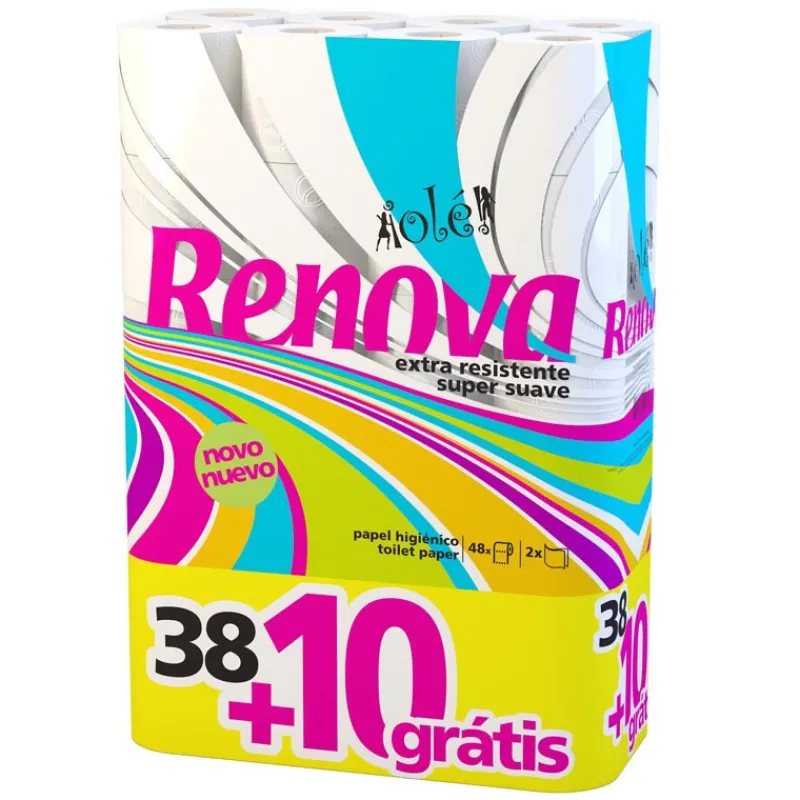 Clearance Papier toilette 38+10 Mouchoirs, Papiers Toilette