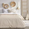 Online Parure bicolore 140x200 blanc be Linge De Lit·Parure De Lit, Housse De Couette