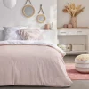 Outlet Parure bicolore 200x200 blanc be Linge De Lit·Parure De Lit, Housse De Couette