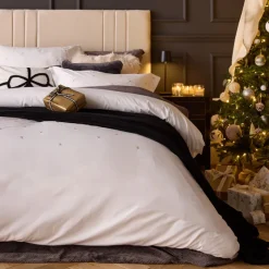 Online Parure etoile brodee 2 personne Linge De Lit·Parure De Lit, Housse De Couette
