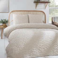 Best Parure lara 200x200 naturel Linge De Lit·Parure De Lit, Housse De Couette