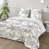 New Parure palmae 240x220 coton Linge De Lit·Parure De Lit, Housse De Couette