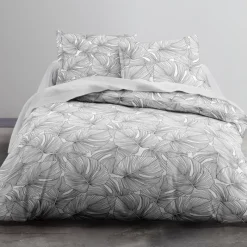 Outlet Parure 240x220 feuille tr Linge De Lit·Parure De Lit, Housse De Couette