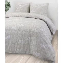 New Parure 260x240 flanelle woodland Linge De Lit·Parure De Lit, Housse De Couette
