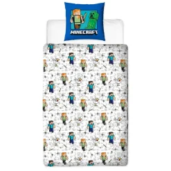 Clearance Parure 140x200 minecraft micro Linge De Lit·Parure De Lit, Housse De Couette