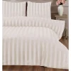 Parure 240x220 velours ecru Linge De Lit·Parure De Lit, Housse De Couette