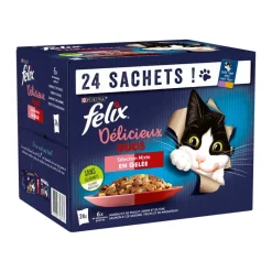 Outlet Patee en gelee x24 Alimentation Chat