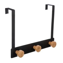 Clearance Patere de porte metal x3 tete ba Rangement
