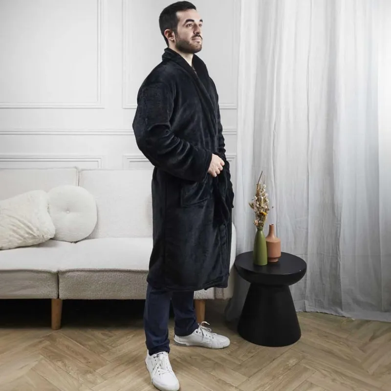 Clearance Peignoir fleece homme Cocooning