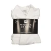 Outlet Peignoir velours eponge l/xl bla Linge De Toilette, Plage·Peignoir