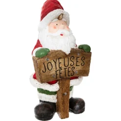 Online Pere noel+pancarte lumineux Décoration