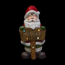 Online Pere noel+pancarte lumineux Décoration