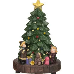 New Petit sapin lumineux Village De Noël