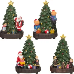 New Petit sapin lumineux Village De Noël