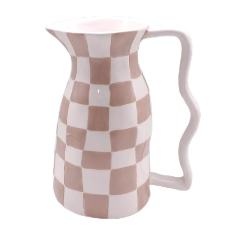 Clearance Pichet a carreaux 1.5l Vaisselle, Art De La Table·Bouteille, Carafe