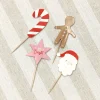 Pics deco cupcake noel x24 Plat, Moule