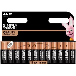 New Pile simply duracell aa x12 Pile