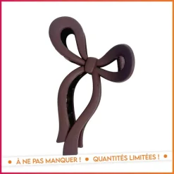 Clearance Pince cheveux noeud brown Accessoire Beauté