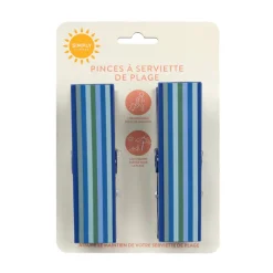 Pinces serviettes de plage Linge De Toilette, Plage·Drap De Plage