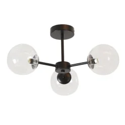 Plafonnier stockholm noir Luminaire, Déco Lumineuse