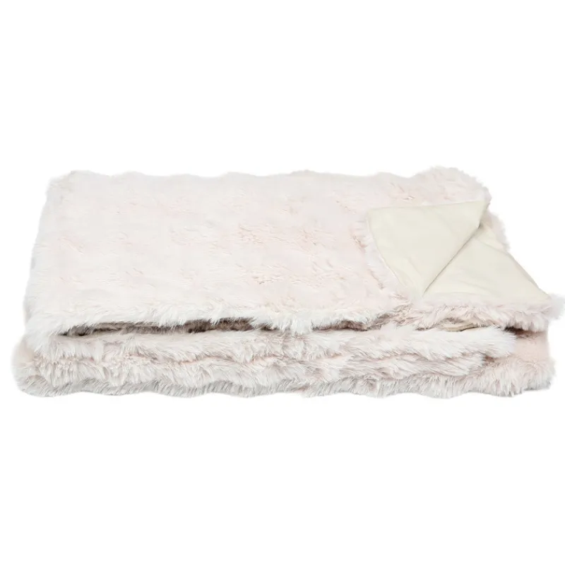 Hot Plaid bubble beige 130x160cm Décoration Textile·Plaid