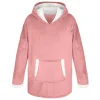 Hot Plaid hoodie rose Décoration Textile·Plaid