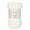 Hot Plaid waffle creme 130x160 Décoration Textile·Plaid