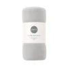 Discount Plaid 125x150 gris Décoration Textile·Plaid