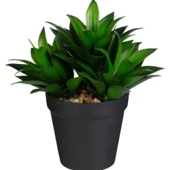 New Plante artificielle pot blanc Fleur, Plante Artificielle