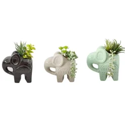 Clearance Plante pot elephant Fleur, Plante Artificielle