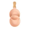 Outlet Plat aperitif double manche bois Vaisselle, Art De La Table·Assiette, Service