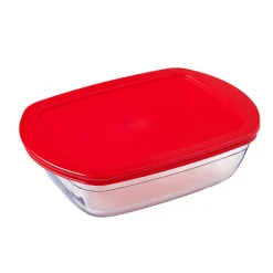 Plat rect avec couvercle 23x15cm Plat, Moule