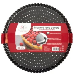 Sale Plat tarte fond amovible d28cm Plat, Moule