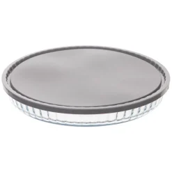Discount Plat tarte verre + couv d27cm Plat, Moule