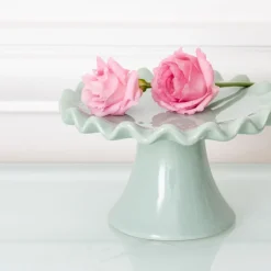 New Plateau ceramique sur pied Objet Décoratif