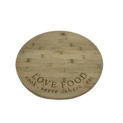 Plateau de service bambou grave Ustensiles, Accessoire De Cuisine