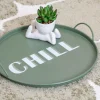 Discount Plateau metal chill Objet Décoratif